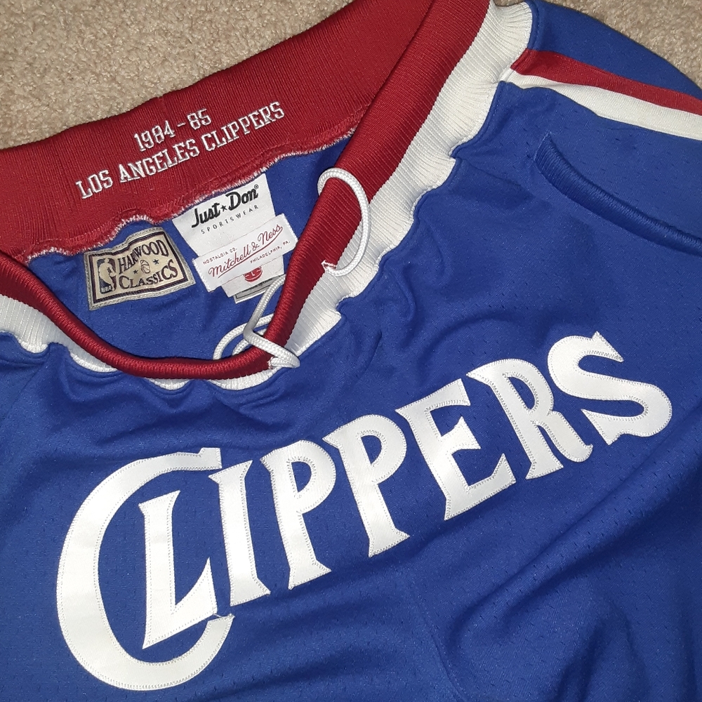 JUST DON MITCHELL & NESS LOS ANGELES CLIPPERS 1984-85 SHORTS